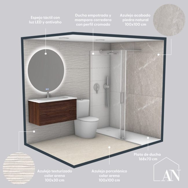 proyecto render baño arturo navarro